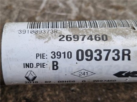 Transmision Delantera Derecha Renault Megane IV Berlina 5P  1 2 Tech Road [1 2 Ltr  - 97 kW TCE Energy]