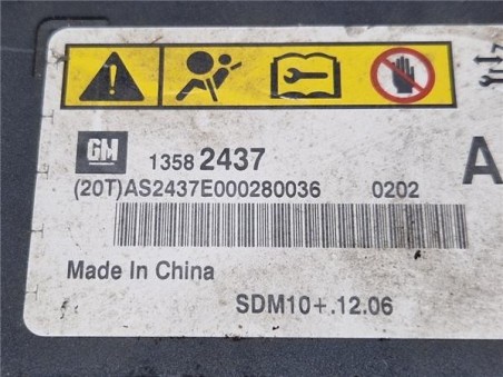 Centralita Airbag Chevrolet Cruze  1 7 LT [1 7 Ltr  - 96 kW Diesel CAT]