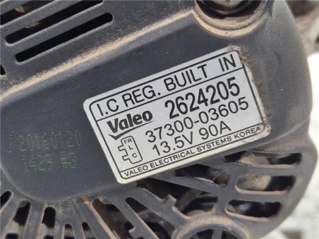 Alternador Kia Rio  1 2 Basic [1 2 Ltr  - 62 kW CAT]