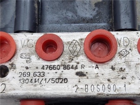 Nucleo Abs Renault Clio IV  1 5 Dynamique [1 5 Ltr  - 66 kW dCi Diesel FAP Energy]