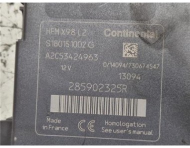 Clausor Renault Clio IV  1 5 Dynamique [1 5 Ltr  - 66 kW dCi Diesel FAP Energy]