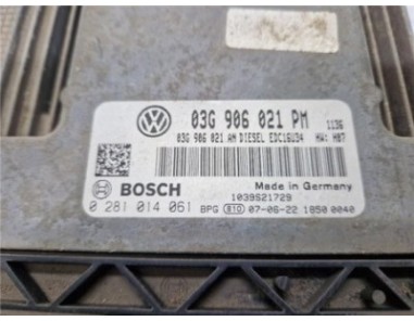 Centralita motor uce Volkswagen Golf V  1 9 TDI