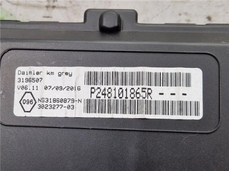 Cuadro Instrumentos Mercedes-Benz Citan  Furgón  1 5 109 CDI Extralargo  [1 5 Ltr  - 66 kW CDI CAT]