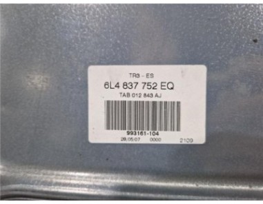 Elevalunas Electrico Delantero Derecho Seat Ibiza  1 4 Fresh [1 4 Ltr  - 63 kW 16V]