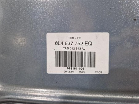 Elevalunas Electrico Delantero Derecho Seat Ibiza  1 4 Fresh [1 4 Ltr  - 63 kW 16V]