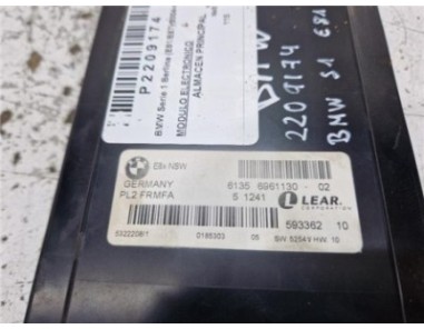 Modulo Electronico BMW Serie 1 Berlina  1 6 116i [1 6 Ltr  - 85 kW 16V CAT]