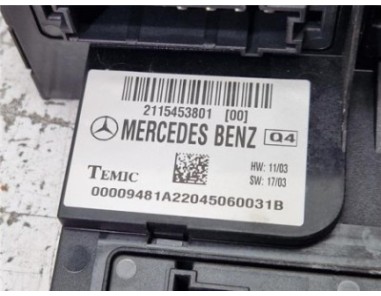 Caja Fusibles/Rele Mercedes-Benz Clase E  Berlina  2 7 E 270 CDI  [2 7 Ltr  - 130 kW CDI CAT]