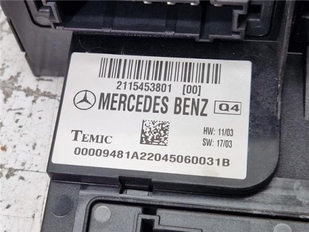 Caja Fusibles/Rele Mercedes-Benz Clase E  Berlina  2 7 E 270 CDI  [2 7 Ltr  - 130 kW CDI CAT]