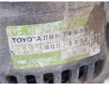 Alternador Toyota RAV4 Funcruiser  2 0 Básico [2 0 Ltr  - 95 kW 16V CAT]