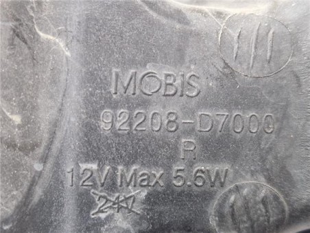 PILOTO DELANTERO DERECHO LUZ DIURNA Hyundai Tucson  1 7 Tecno BlueDrive 2WD [1 7 Ltr  - 85 kW CRDi CAT]