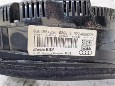 Cuadro Instrumentos Audi A4 Berlina  2 0 TDI 16V  [2 0 Ltr  - 103 kW TDI]