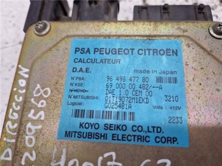 Centralita Direccion Asistida Citroen C3  1 4 HDi