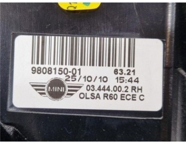 Piloto Trasero Derecho Mini Countryman  1 6 Cooper D All4 [1 6 Ltr  - 82 kW Diesel CAT]