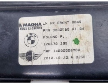 Elevalunas Electrico Delantero Izquierdo Mini Countryman  1 6 Cooper D All4 [1 6 Ltr  - 82 kW Diesel CAT]