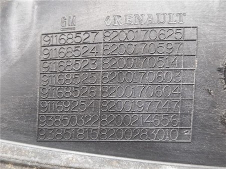 Maneta Exterior Trasera Izquierda Opel Vivaro  2 0 CDTI