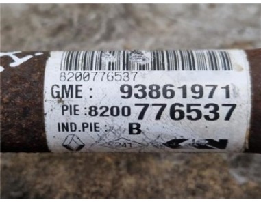 Transmision Delantera Izquierda Opel Vivaro  2 0 CDTI