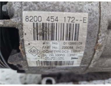 Compresor Aire Acondicionado Opel Vivaro  2 0 CDTI