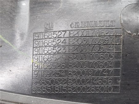 Maneta exterior puerta corredera derecha Opel Vivaro  2 0 CDTI