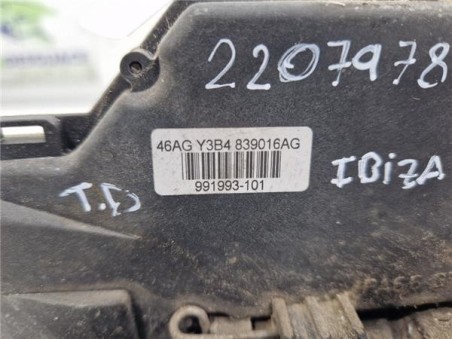 Cerradura Puerta Trasera Derecha Seat Ibiza  1 4 TDI