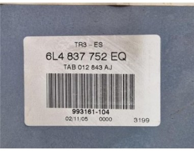 Elevalunas Electrico Delantero Derecho Seat Ibiza  1 4 TDI