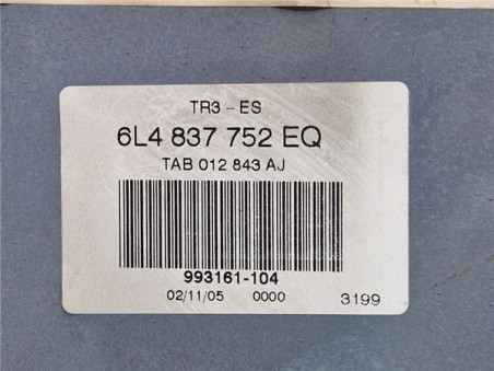 Elevalunas Electrico Delantero Derecho Seat Ibiza  1 4 TDI