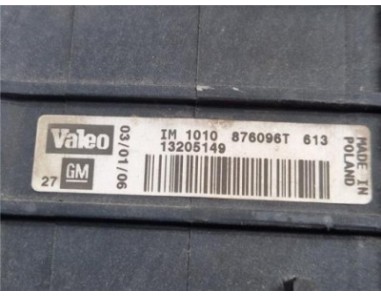 Intercooler Opel Vectra C Berlina  1 9 CDTI