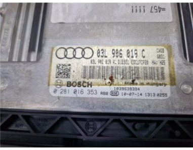 Centralita Audi A4 Berlina  2 0 e [2 0 Ltr  - 100 kW 16V TDI]