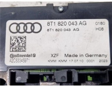 Mandos Climatizador Audi A4 Berlina  2 0 e [2 0 Ltr  - 100 kW 16V TDI]