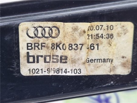 Elevalunas Electrico Delantero Izquierdo Audi A4 Berlina  2 0 e [2 0 Ltr  - 100 kW 16V TDI]