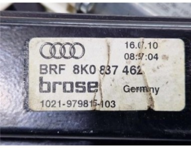 Elevalunas Electrico Delantero Derecho Audi A4 Berlina  2 0 e [2 0 Ltr  - 100 kW 16V TDI]