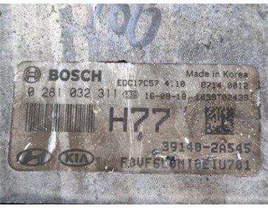 Centralita Hyundai i40  1 7 Style [1 7 Ltr  - 100 kW CRDi CAT]