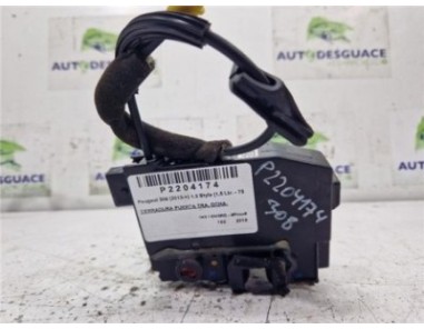 Cerradura Puerta Trasera Derecha Peugeot 308  1 5 Style [1 5 Ltr  - 75 kW Blue-HDI FAP]