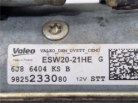 Motor Arranque Peugeot 308  1 5 Style [1 5 Ltr  - 75 kW Blue-HDI FAP]