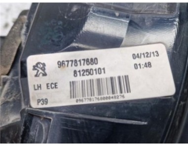 Piloto Trasero Izquierdo Peugeot 308  1 5 Style [1 5 Ltr  - 75 kW Blue-HDI FAP]