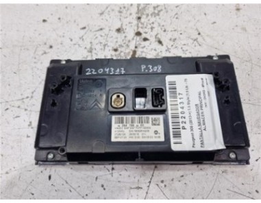 PANTALLA NAVEGADOR Peugeot 308  1 5 Style [1 5 Ltr  - 75 kW Blue-HDI FAP]