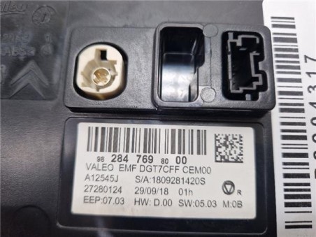 PANTALLA NAVEGADOR Peugeot 308  1 5 Style [1 5 Ltr  - 75 kW Blue-HDI FAP]