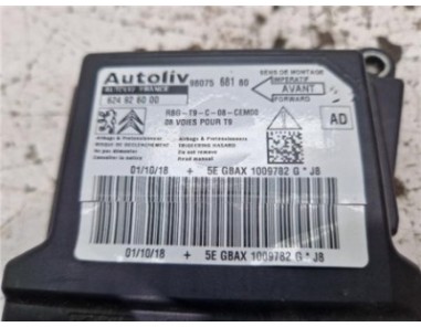 Centralita Airbag Peugeot 308  1 5 Style [1 5 Ltr  - 75 kW Blue-HDI FAP]