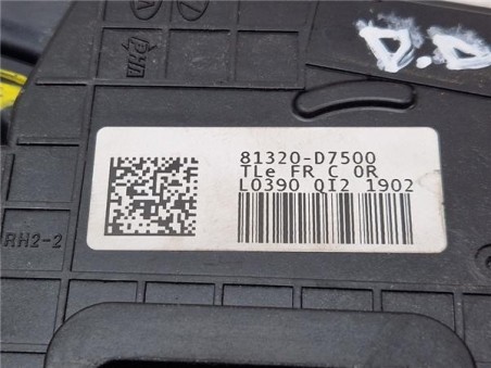 Cerradura Puerta Delantera Derecha Hyundai Tucson  1 7 Tecno BlueDrive 2WD [1 7 Ltr  - 85 kW CRDi CAT]