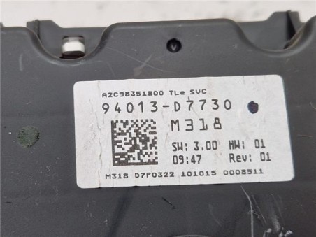 Cuadro Instrumentos Hyundai Tucson  1 7 Tecno BlueDrive 2WD [1 7 Ltr  - 85 kW CRDi CAT]