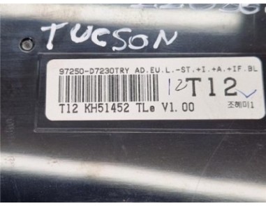 Mandos Climatizador Hyundai Tucson  1 7 Tecno BlueDrive 2WD [1 7 Ltr  - 85 kW CRDi CAT]