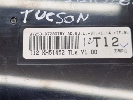 Mandos Climatizador Hyundai Tucson  1 7 Tecno BlueDrive 2WD [1 7 Ltr  - 85 kW CRDi CAT]