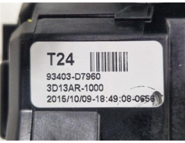 Mando Intermitencia Hyundai Tucson  1 7 Tecno BlueDrive 2WD [1 7 Ltr  - 85 kW CRDi CAT]