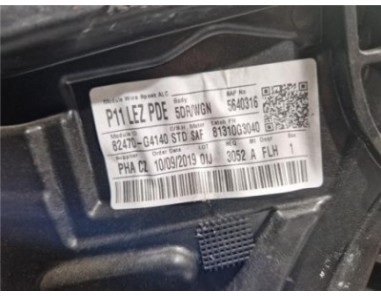 Elevalunas Electrico Delantero Izquierdo Hyundai i30  1 6 KLASS 70KW