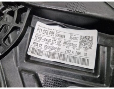 Elevalunas Electrico Delantero Derecho Hyundai i30  1 6 KLASS 70KW