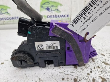 Cerradura Puerta Trasera Derecha Hyundai i30  1 6 KLASS 70KW