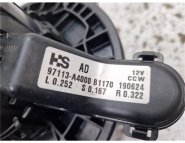 Motor Calefaccion Hyundai i30  1 6 KLASS 70KW