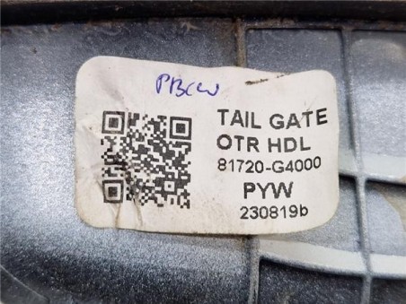 Maneta Exterior Porton Hyundai i30  1 6 KLASS 70KW