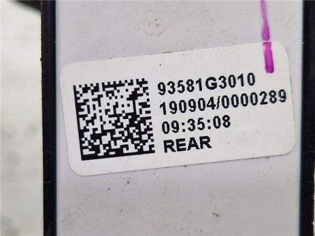 MANDO ELEVALUNAS TRASERO DERECHO Hyundai i30  1 6 KLASS 70KW