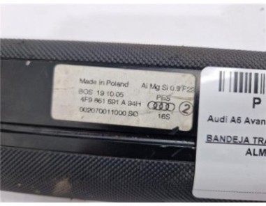 Bandeja Trasera Audi A6 Avant  2 7 TDI Quattro  [2 7 Ltr  - 132 kW V6 24V TDI]