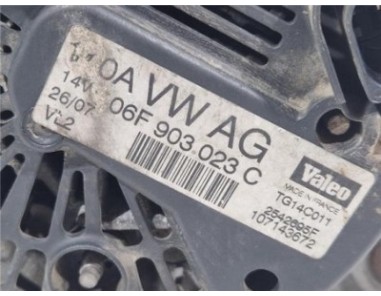 Alternador Seat Altea XL  1 9 TDI